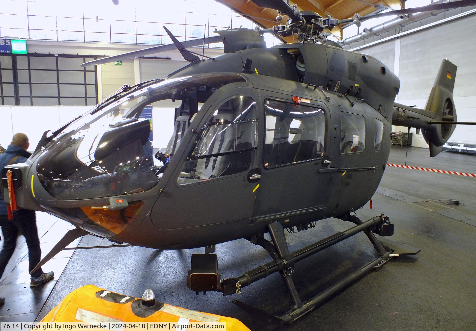 76 14, Airbus Helicopters H-145M C/N 20136, Airbus Helicopters H145M LUH SOF of the Bundeswehr Spezialkräfte (german special operations forces) at the AERO 2024, Friedrichshafen