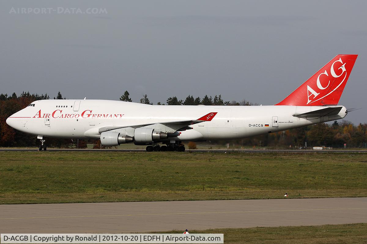 D-ACGB, 1992 Boeing 747-409SF C/N 24312, at hahn