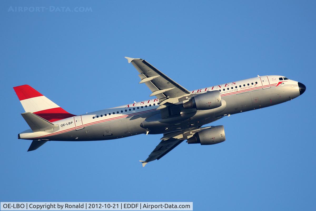 OE-LBO, 1998 Airbus A320-214 C/N 776, at fra
