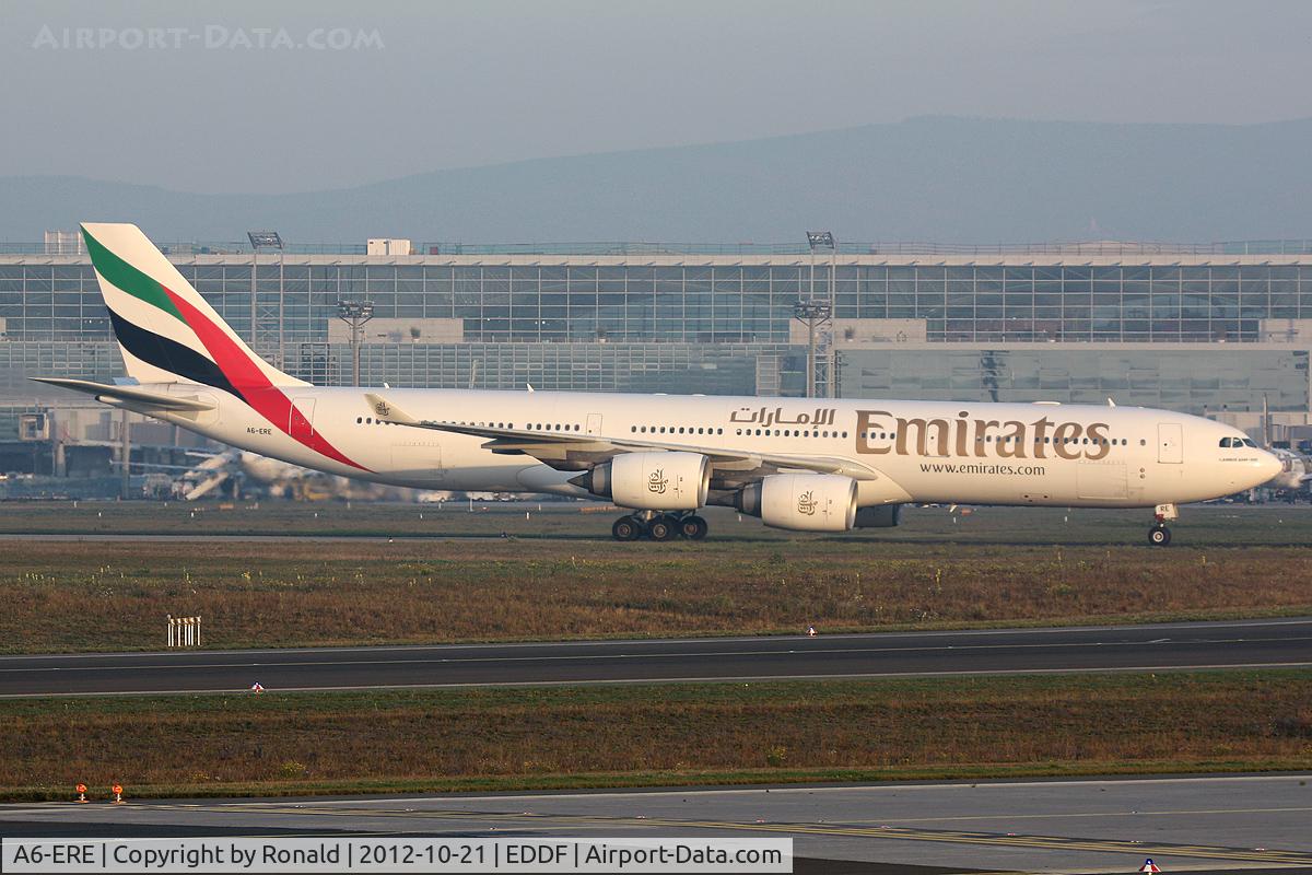 A6-ERE, 2004 Airbus A340-541 C/N 572, at fra