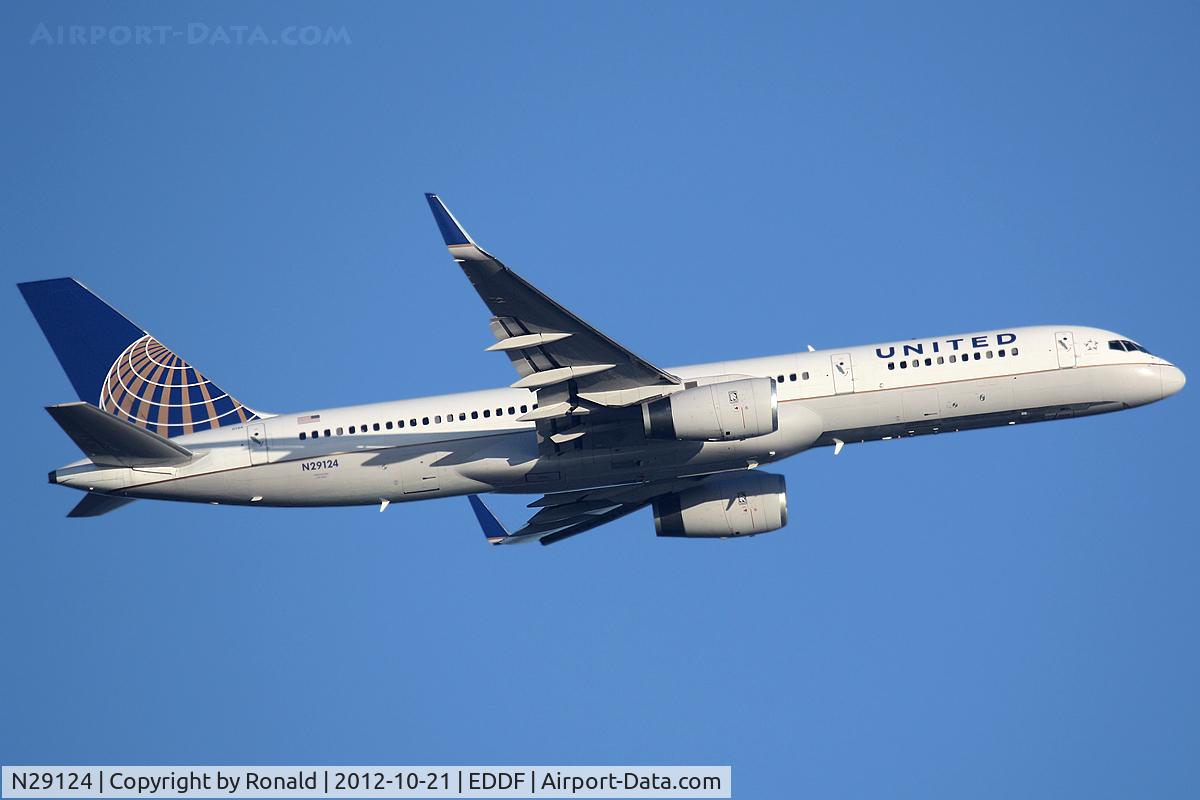 N29124, 1998 Boeing 757-224 C/N 27565, at eddf
