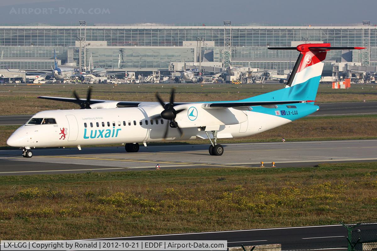LX-LGG, 2012 Bombardier DHC-8-402Q Dash 8 Dash 8 C/N 4418, at eddf