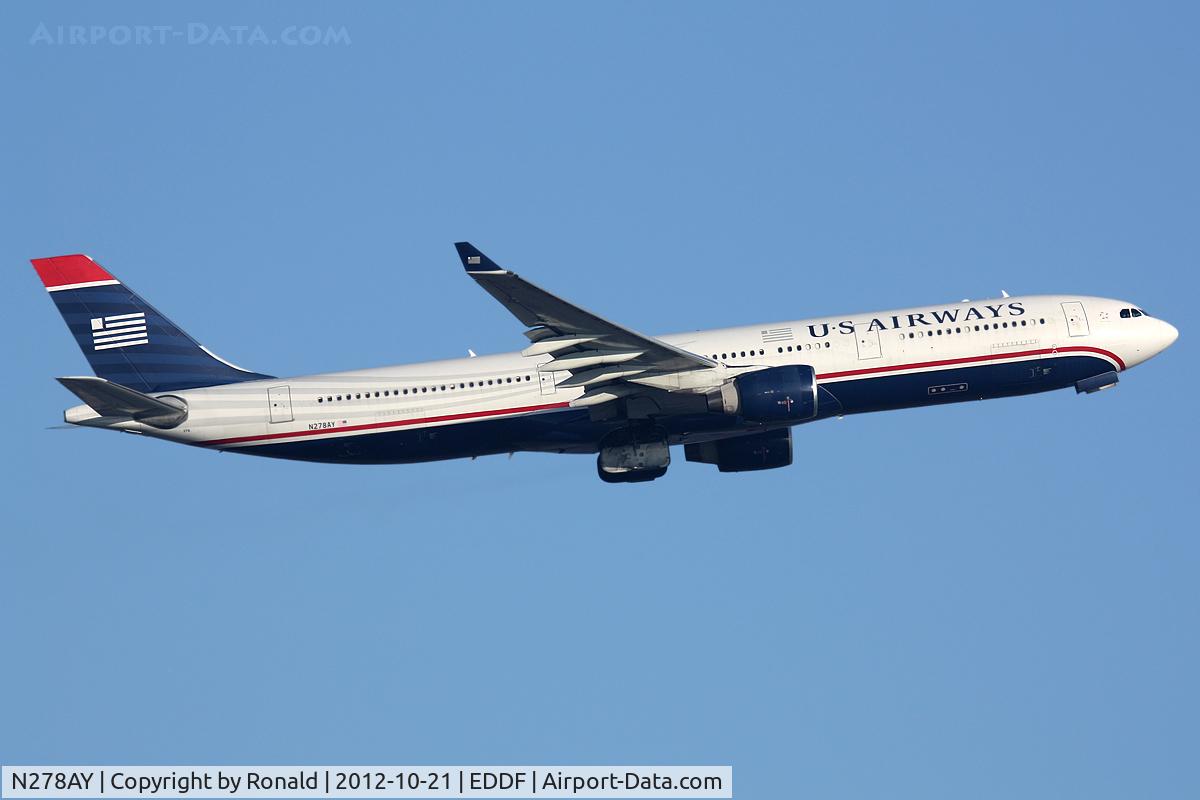 N278AY, 2001 Airbus A330-323 C/N 0388, at fra