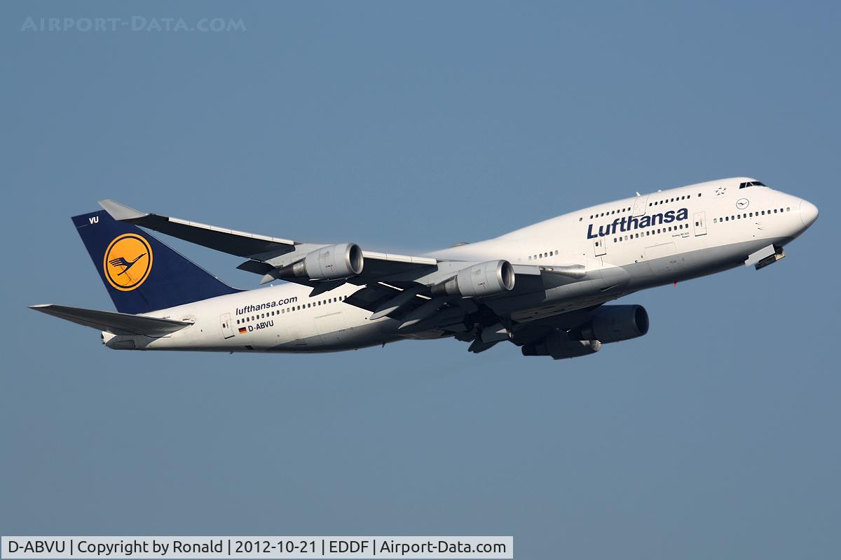 D-ABVU, 1998 Boeing 747-430 C/N 29492, at fra