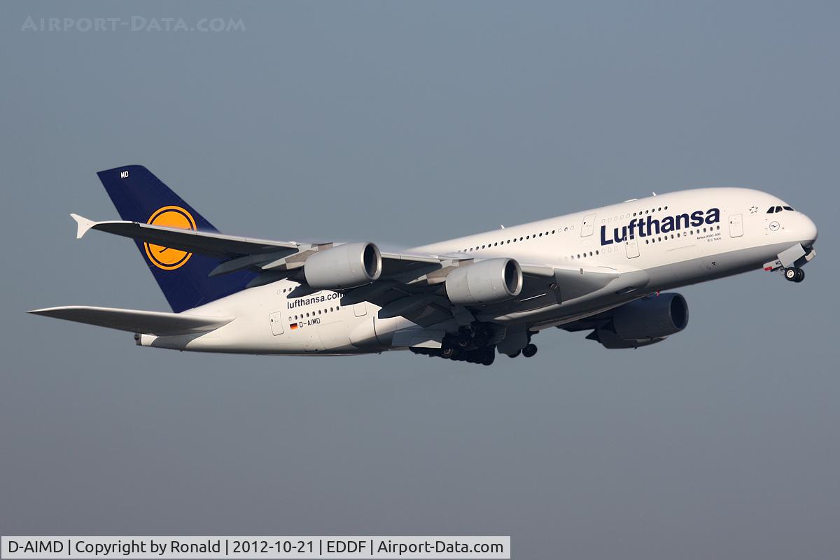D-AIMD, 2010 Airbus A380-841 C/N 048, at fra