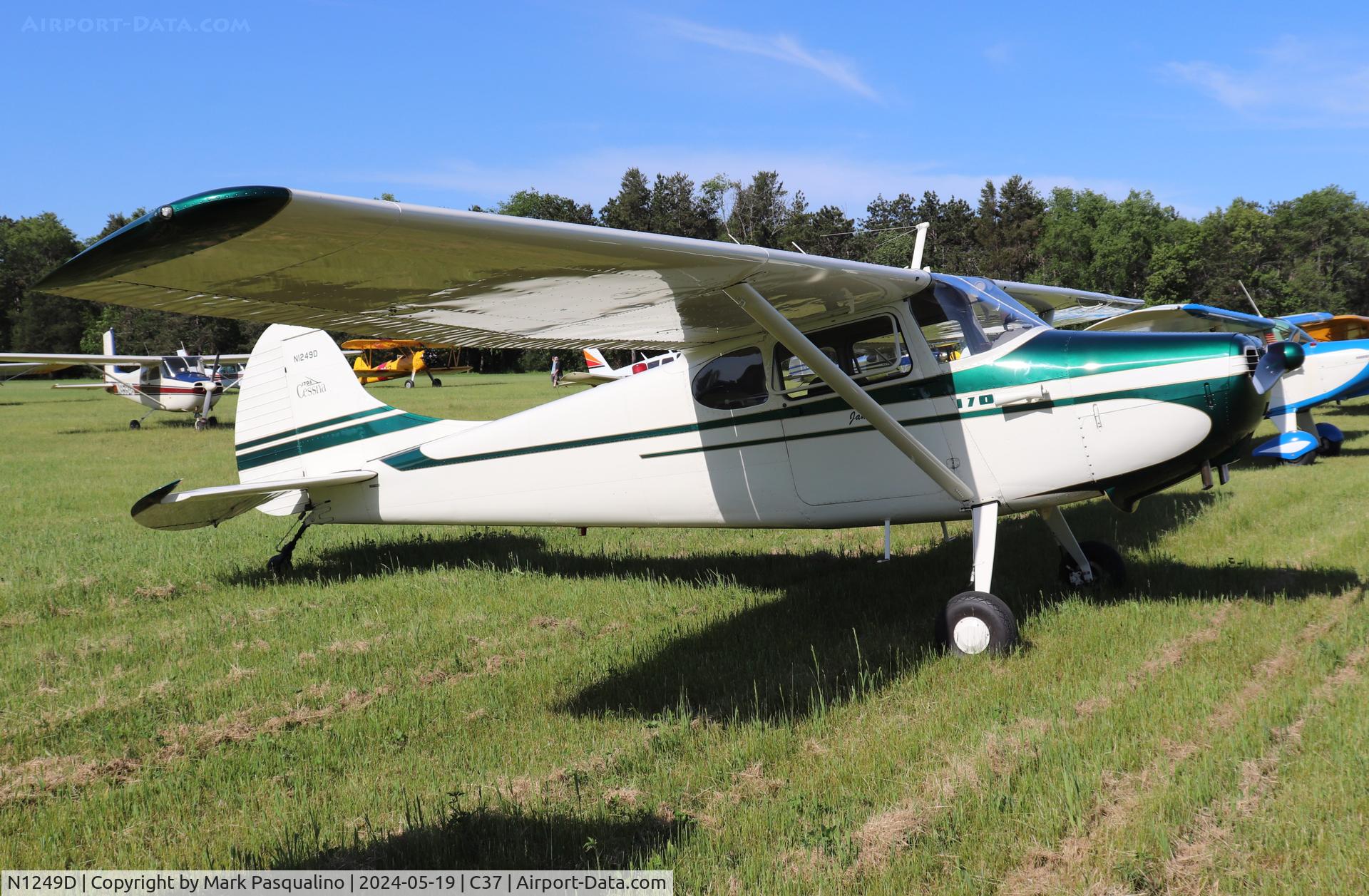 N1249D, 1951 Cessna 170A C/N 20121, Cessna 170A