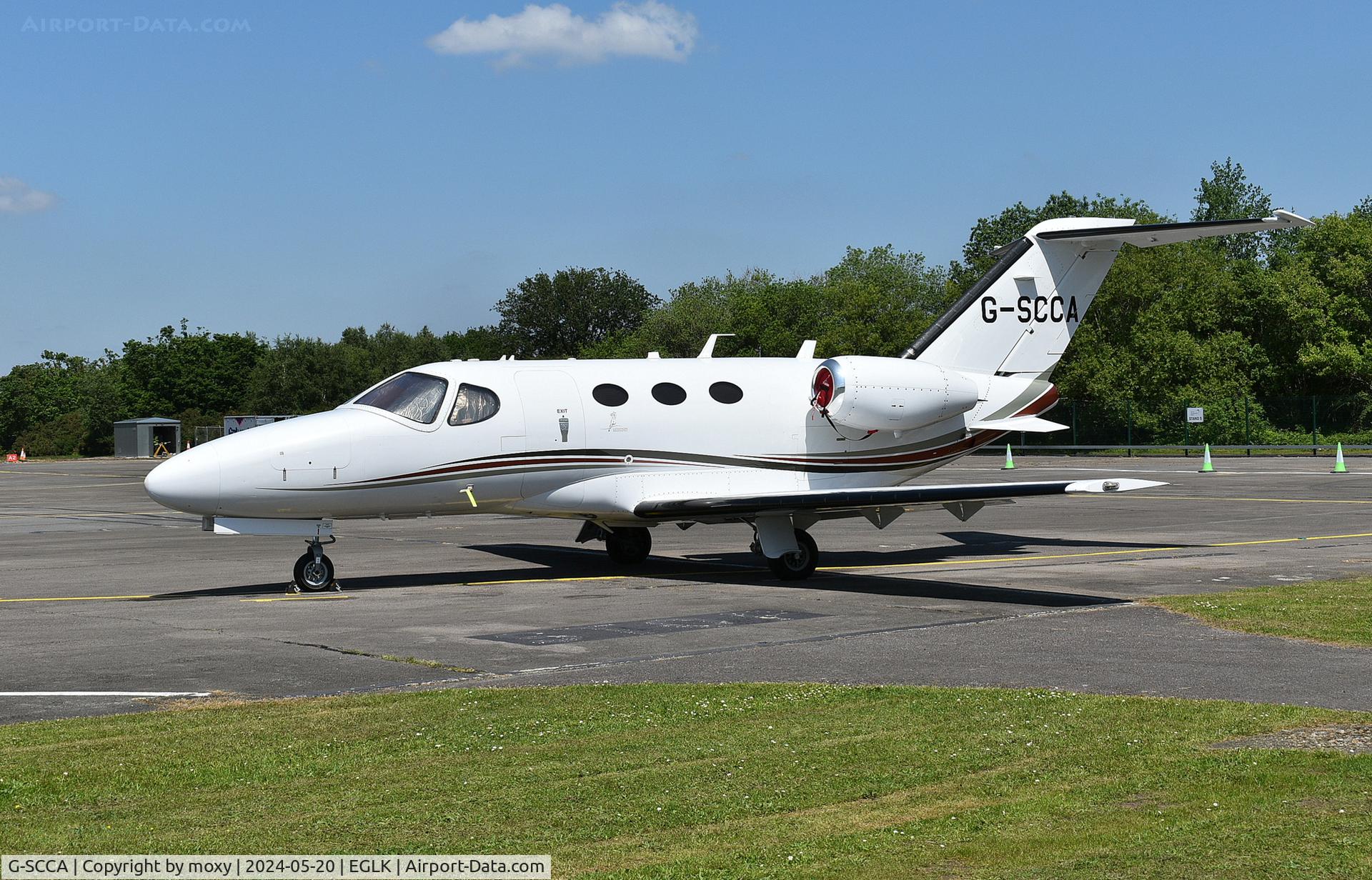 G-SCCA, 2008 Cessna 510 Citation Mustang Citation Mustang C/N 510-0106, Cessna 510 Citation Mustang at Blackbushe. Ex OE-FMY