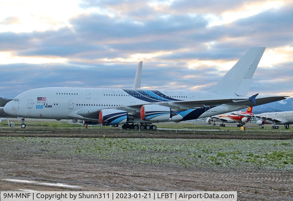 9M-MNF, 2012 Airbus A380-841 C/N 114, Stored without titles...