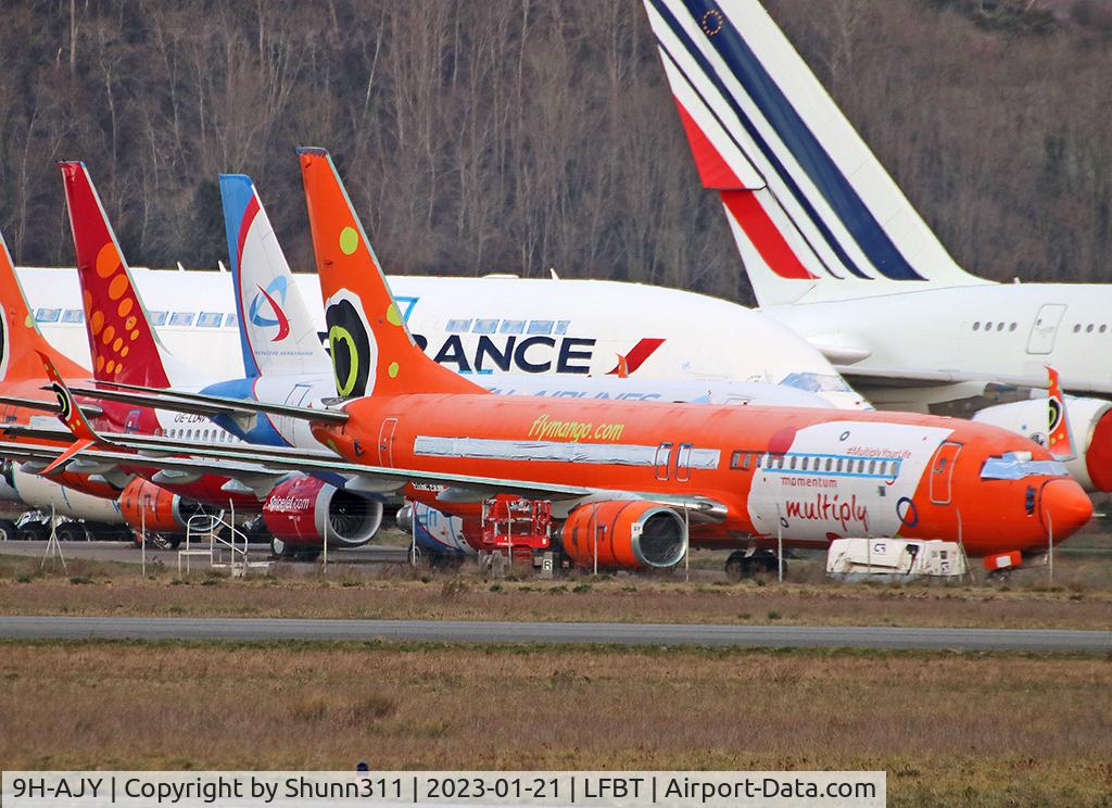 9H-AJY, 2001 Boeing 737-85F C/N 30476, Stored...