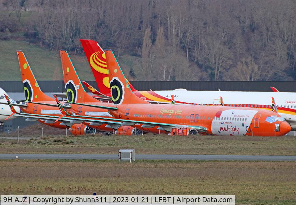 9H-AJZ, 2001 Boeing 737-85F C/N 30569, Stored...