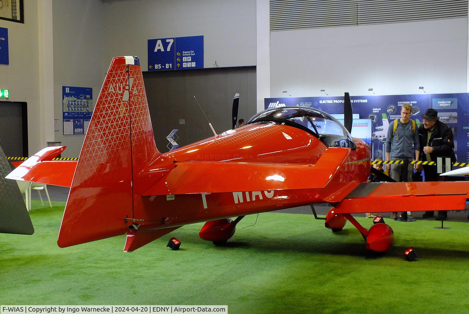 F-WIAS, 2023 Aura Aero Integral S C/N 01, Aura Aero Integral S at the AERO 2024, Friedrichshafen