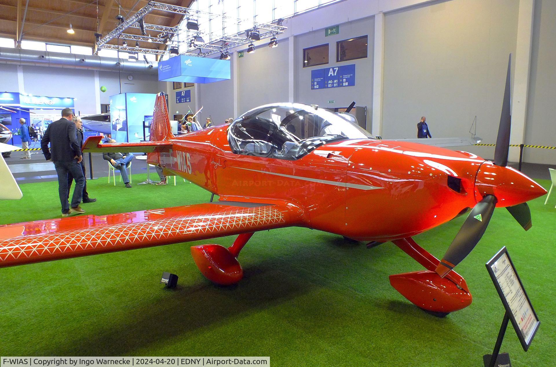 F-WIAS, 2023 Aura Aero Integral S C/N 01, Aura Aero Integral S at the AERO 2024, Friedrichshafen