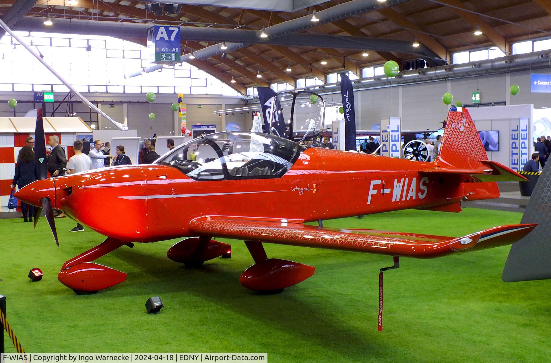F-WIAS, 2023 Aura Aero Integral S C/N 01, Aura Aero Integral S at the AERO 2024, Friedrichshafen