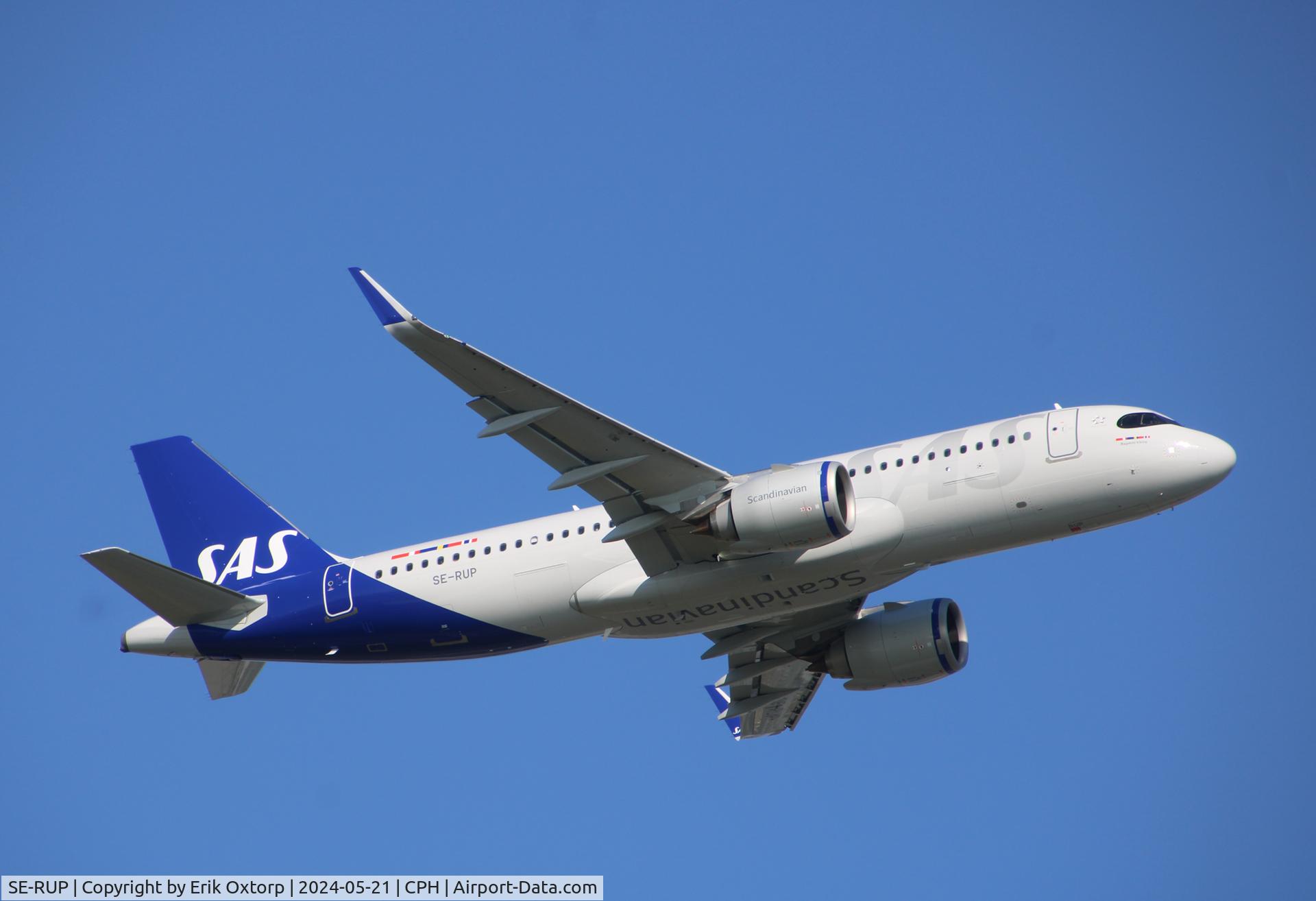 SE-RUP, 2024 Airbus A320-251N C/N 12066, Latest delivered A320-251N to SAS. Takeoff rw 04R