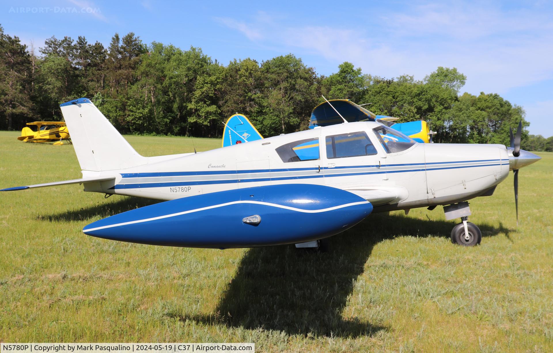 N5780P, 1959 Piper PA-24-250 Comanche C/N 24-859, Piper PA-24-250