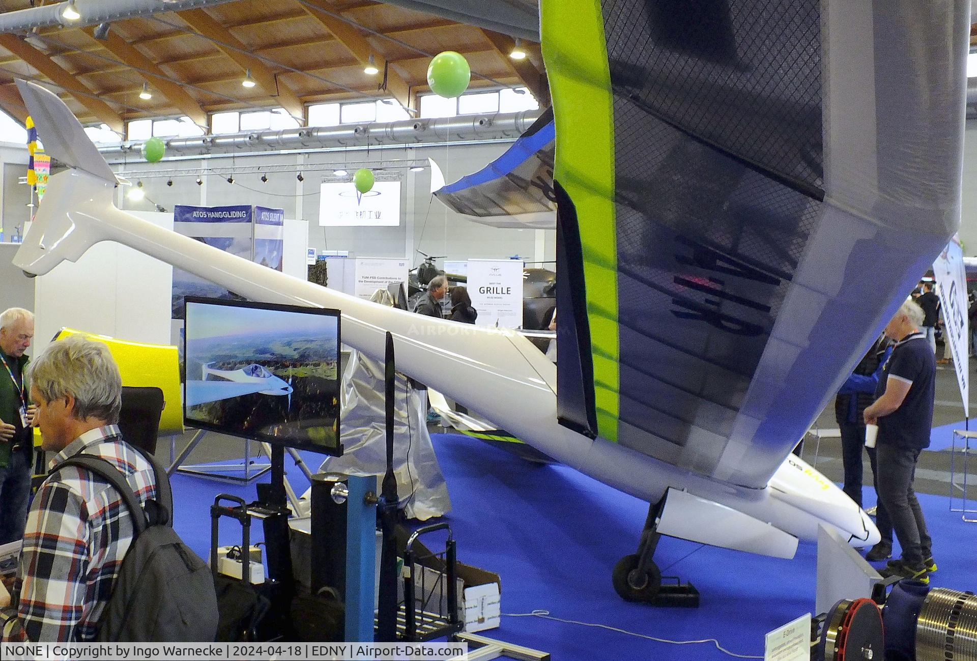 NONE, A-I-R ATOS Wing C/N not found_none, A-I-R ATOS Wing with electric motor at the AERO 2024, Friedrichshafen
