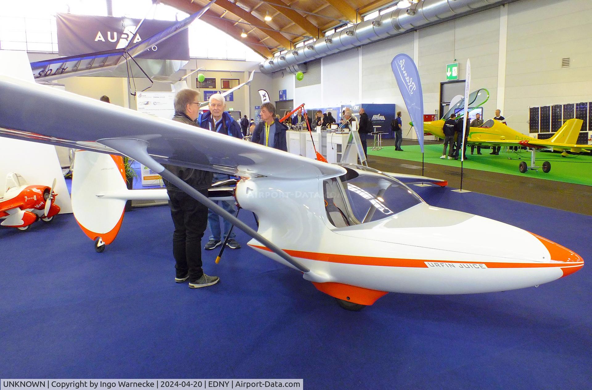 UNKNOWN, 2024 Blanik Aircraft Urfin Juice C/N 01, Blanik Aircraft Urfin Juice first prototype with electric motor at the AERO 2024, Friedrichshafen