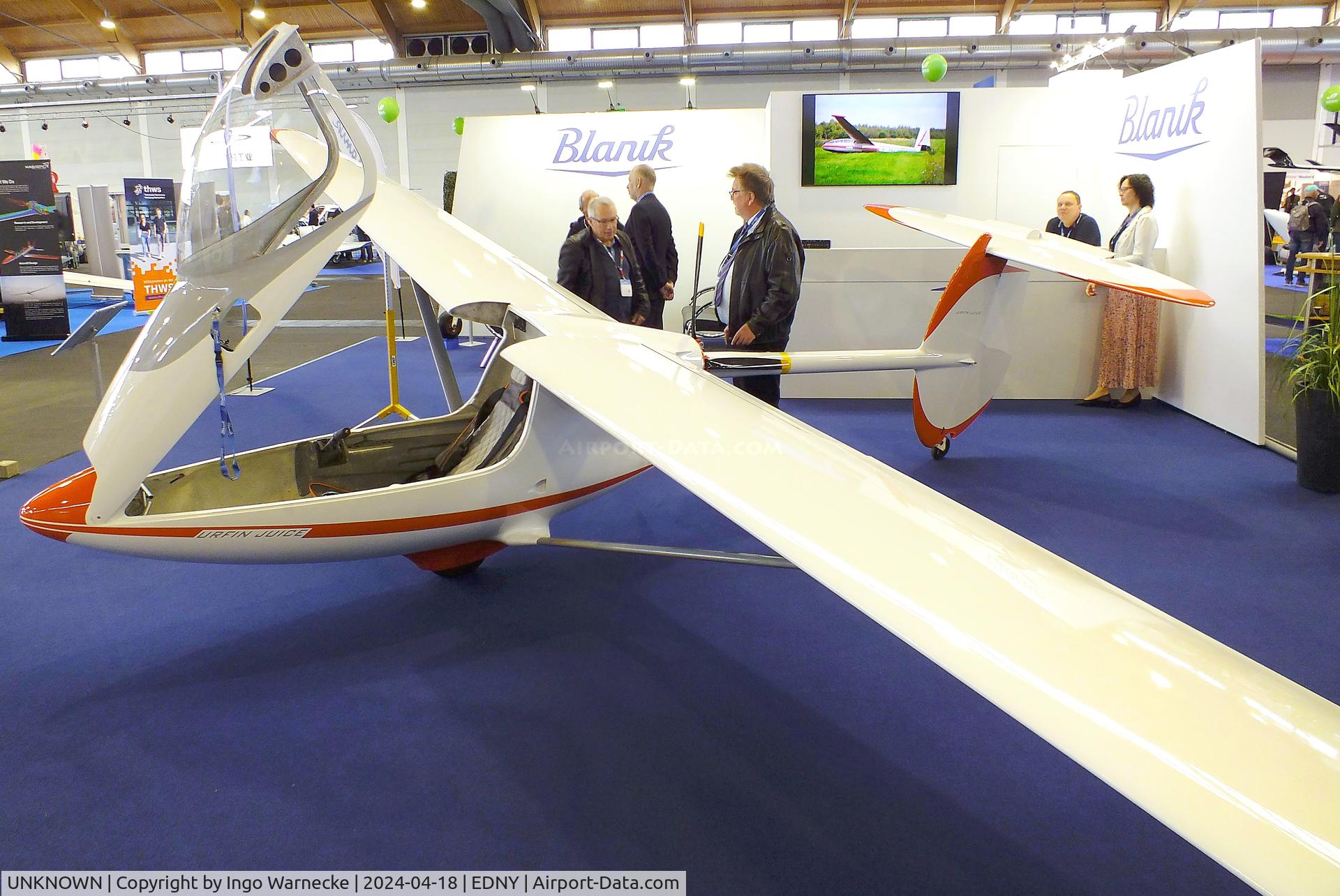 UNKNOWN, 2024 Blanik Aircraft Urfin Juice C/N 01, Blanik Aircraft Urfin Juice first prototype with electric motor at the AERO 2024, Friedrichshafen