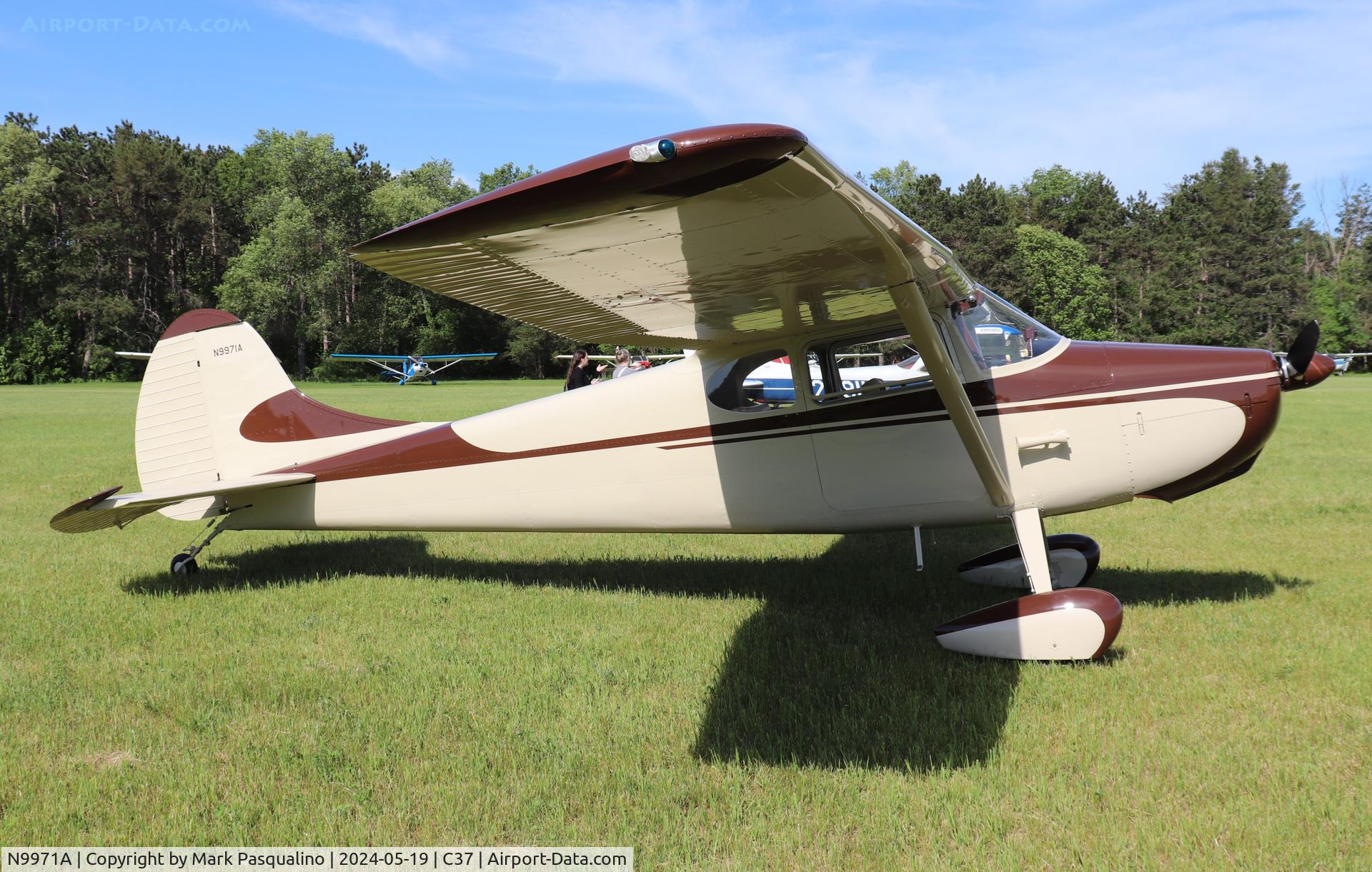 N9971A, 1950 Cessna 170A C/N 19629, Cessna 170A
