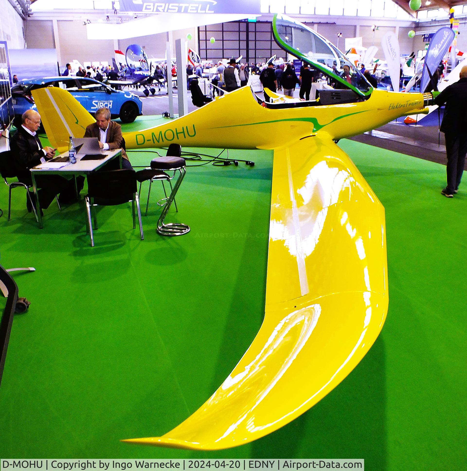 D-MOHU, Elektra Solar Elektra Trainer C/N not found_d_MOHU, Elektra Solar Elektra Trainer at the AERO 2024, Friedrichshafen