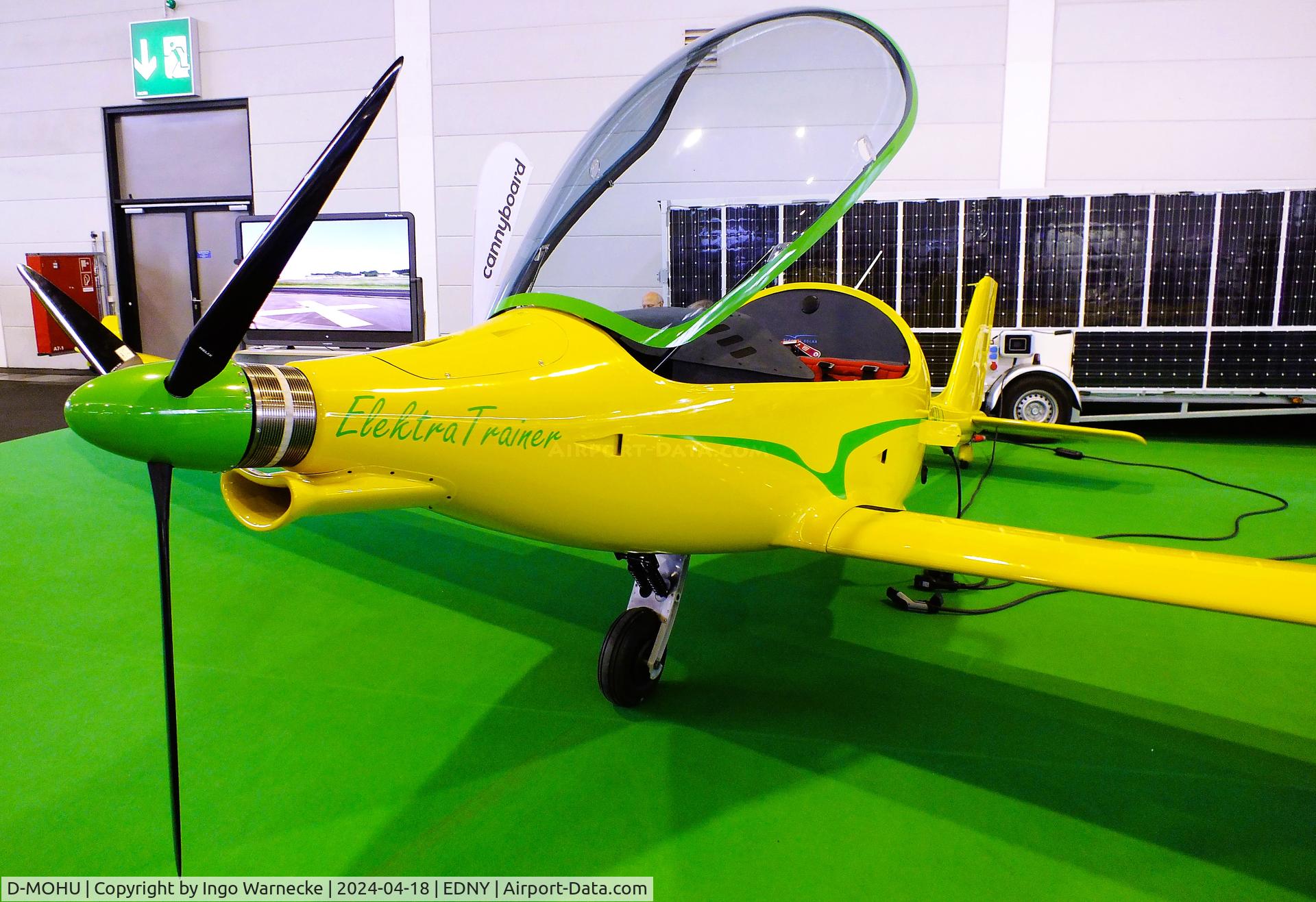 D-MOHU, Elektra Solar Elektra Trainer C/N not found_d_MOHU, Elektra Solar Elektra Trainer at the AERO 2024, Friedrichshafen