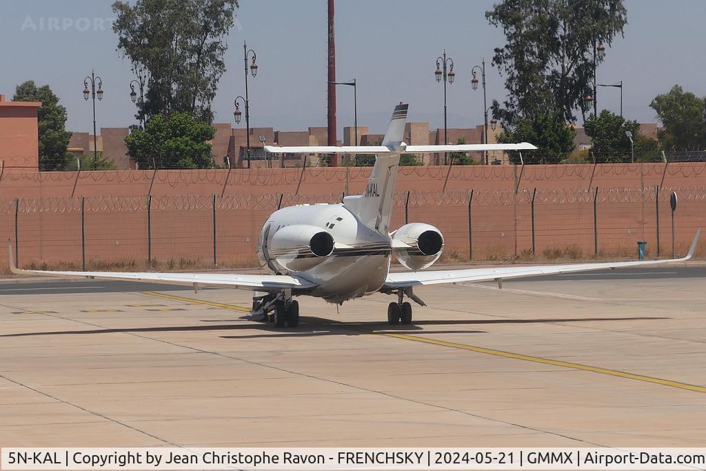 5N-KAL, 2010 Hawker Beechcraft 900XP C/N HA-0158, Abuja (ABV)	Marrakesh (RAK)	(5NKAL)