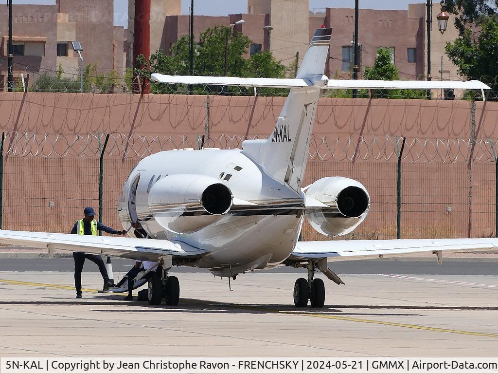 5N-KAL, 2010 Hawker Beechcraft 900XP C/N HA-0158, Abuja (ABV)	Marrakesh (RAK)	(5NKAL)