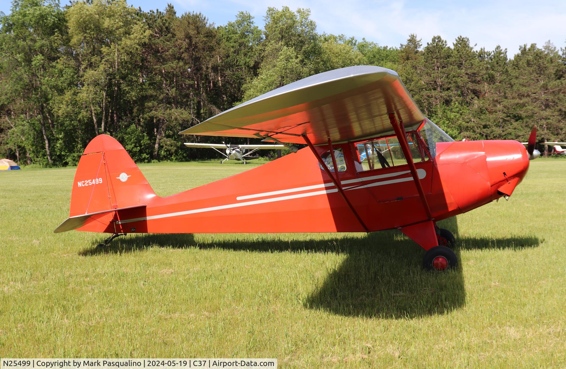 N25499, 1940 Porterfield CP-65 C/N 654, Porterfield CP-65