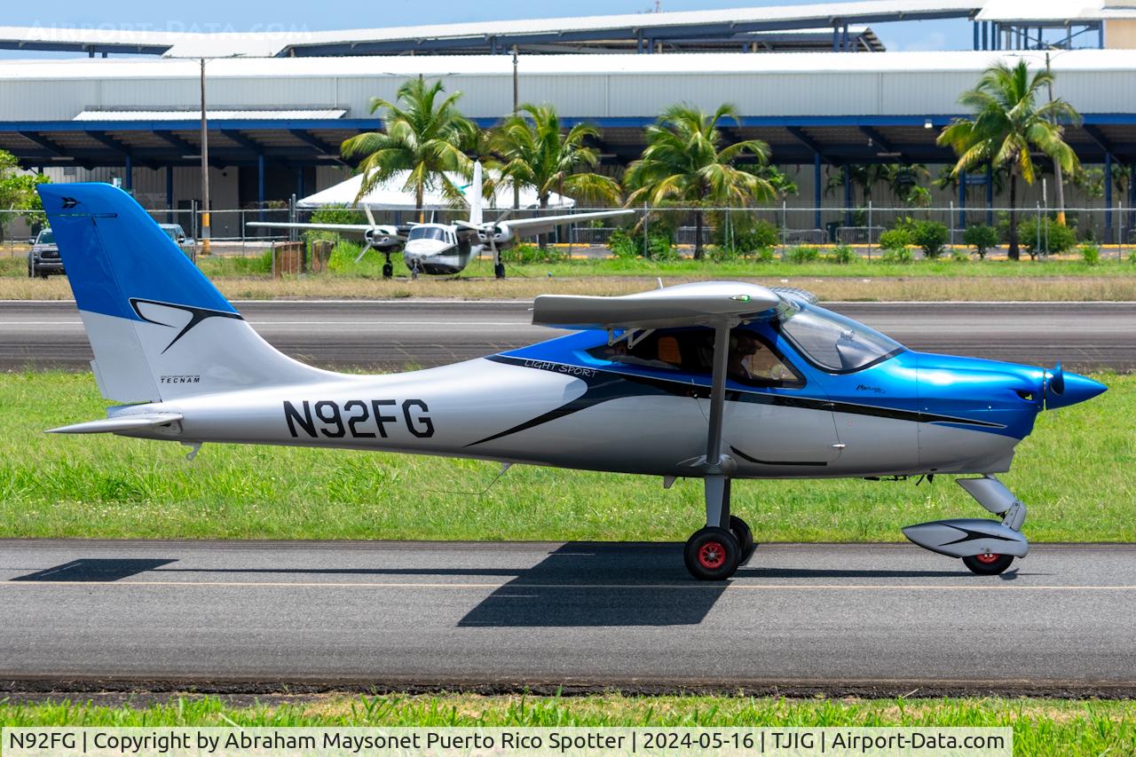 N92FG, 2022 Tecnam P92 Echo MKII C/N 1691, Arrive on SIG