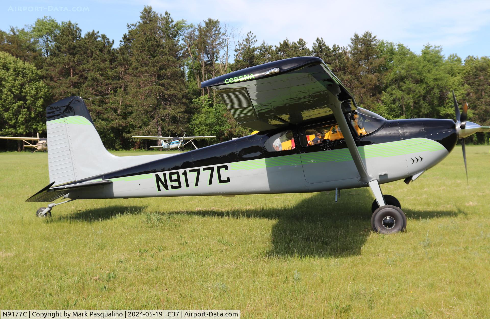 N9177C, 1955 Cessna 180 C/N 31276, Cessna 180