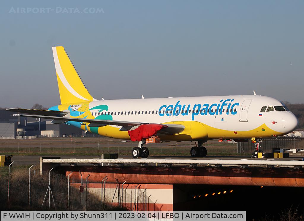 F-WWIH, 2022 Airbus A320-271N C/N 11393, C/n 11393 - To be RP-C4136