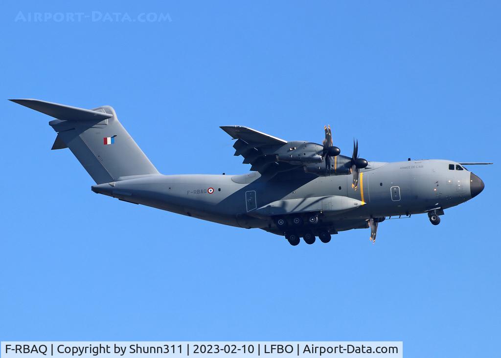 F-RBAQ, 2020 Airbus A400M-180 Atlas C/N A4M102, Landing rwy 14R