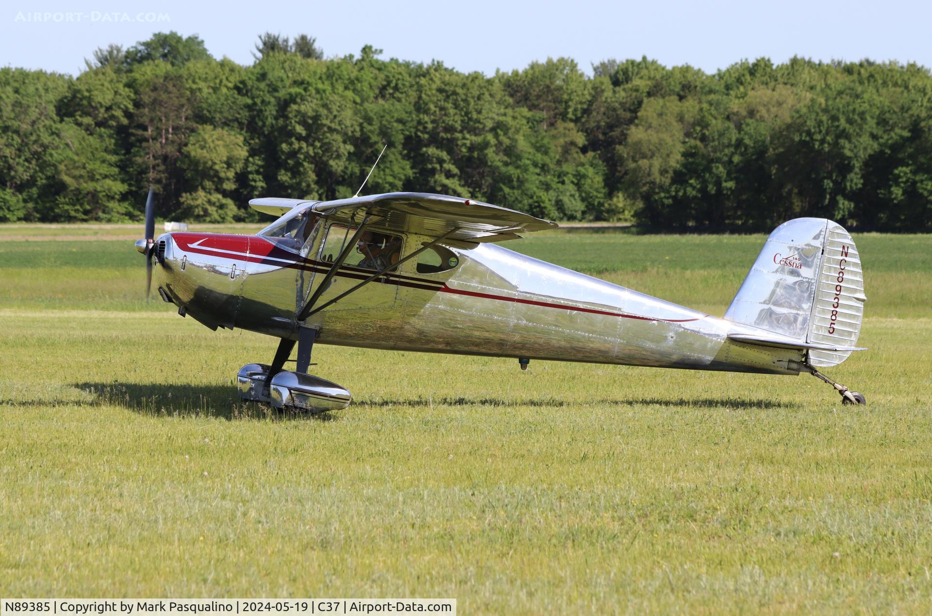N89385, 1946 Cessna 140 C/N 8417, Cessna 140