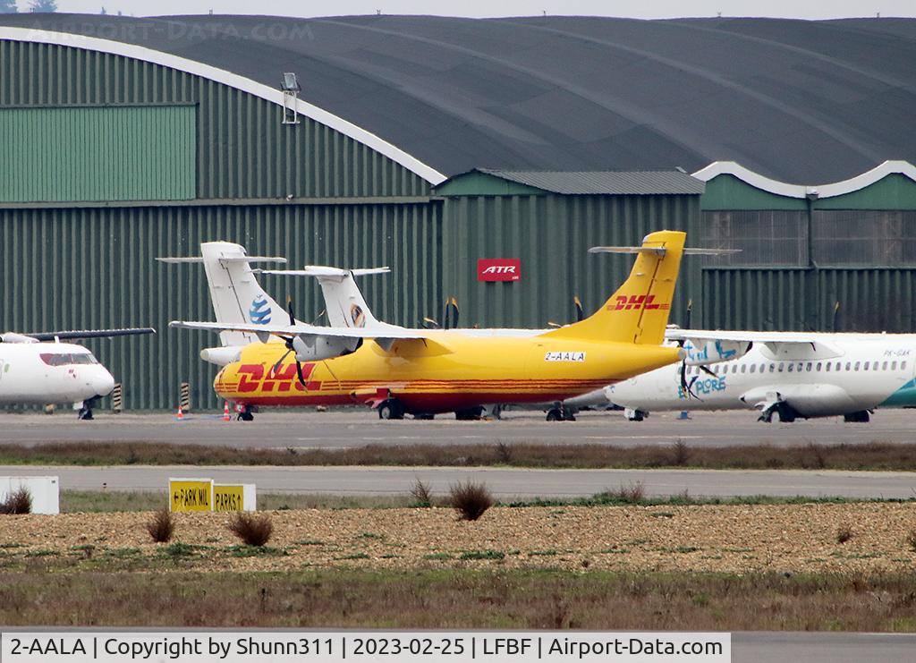 2-AALA, 2009 ATR 72-212A C/N 846, Stored in DHL c/s