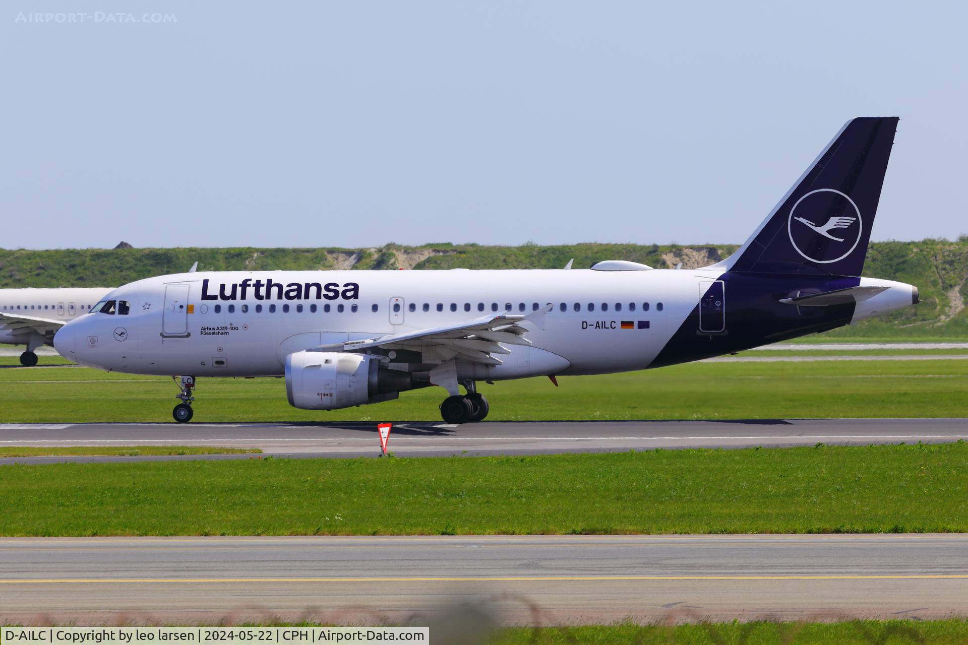 D-AILC, 1996 Airbus A319-114 C/N 616, Copenhagen 22.5.2024