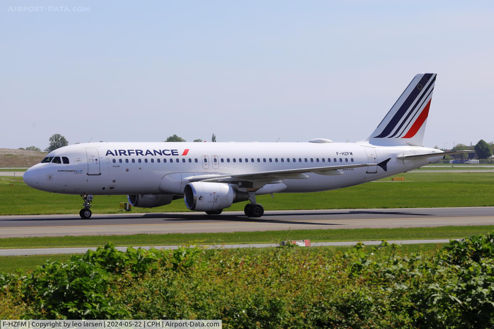 F-HZFM, 2013 Airbus A320-214 C/N 5887, Copenhagen 22.5.2024