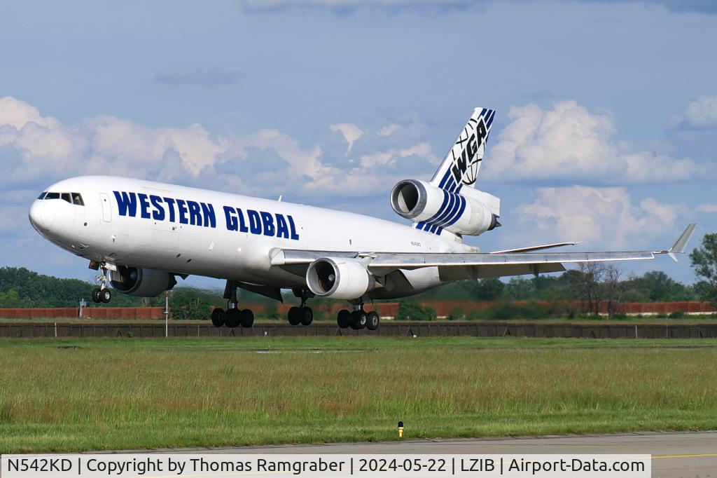 N542KD, McDonnell Douglas MD-11 C/N 48542, Western Global Airlines MDD MD-11(F)