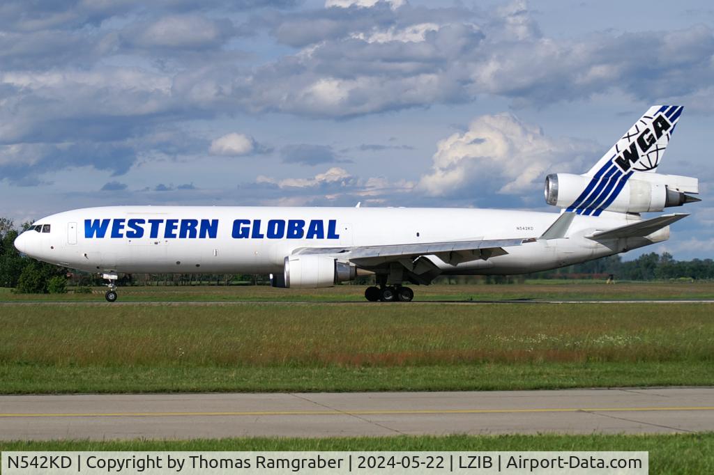 N542KD, McDonnell Douglas MD-11 C/N 48542, Western Global Airlines MDD MD-11(F)