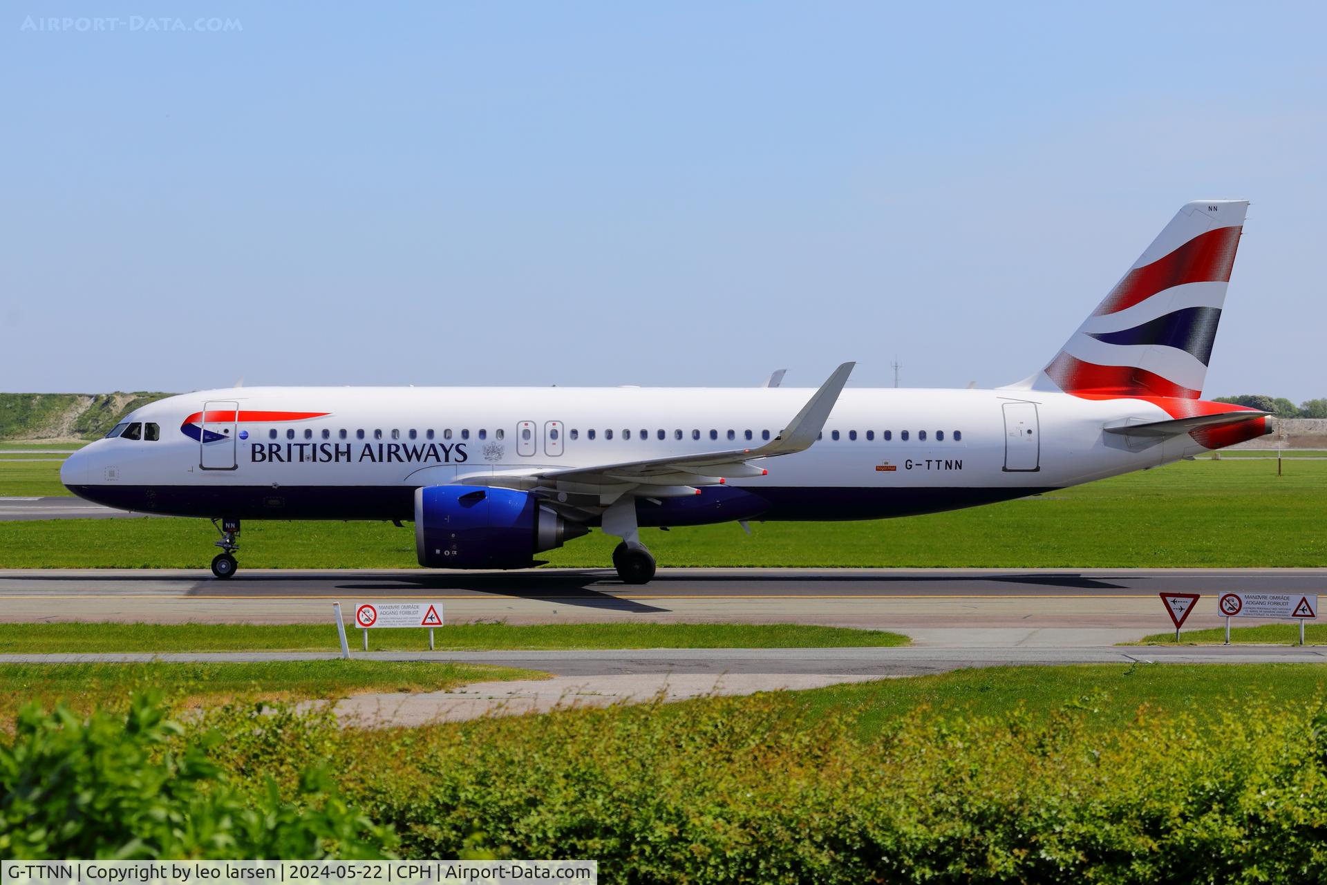G-TTNN, 2020 Airbus A320-251N C/N 10344, Copenhagen 22.5.2024