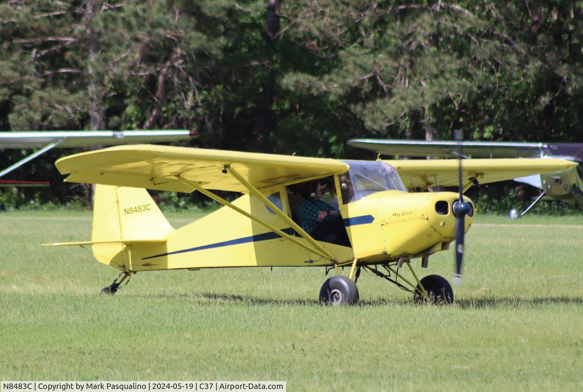 N8483C, 1981 Wag-Aero Wag-a-Bond Traveler C/N 27, Wag-Aero Wag a Bond