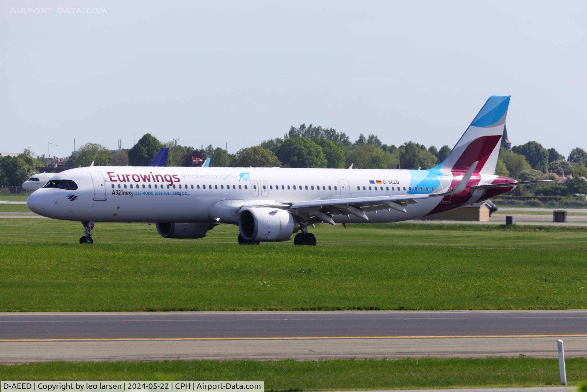 D-AEED, 2023 Airbus A321-252NX C/N 11641, Copenhagen 22.5.2024