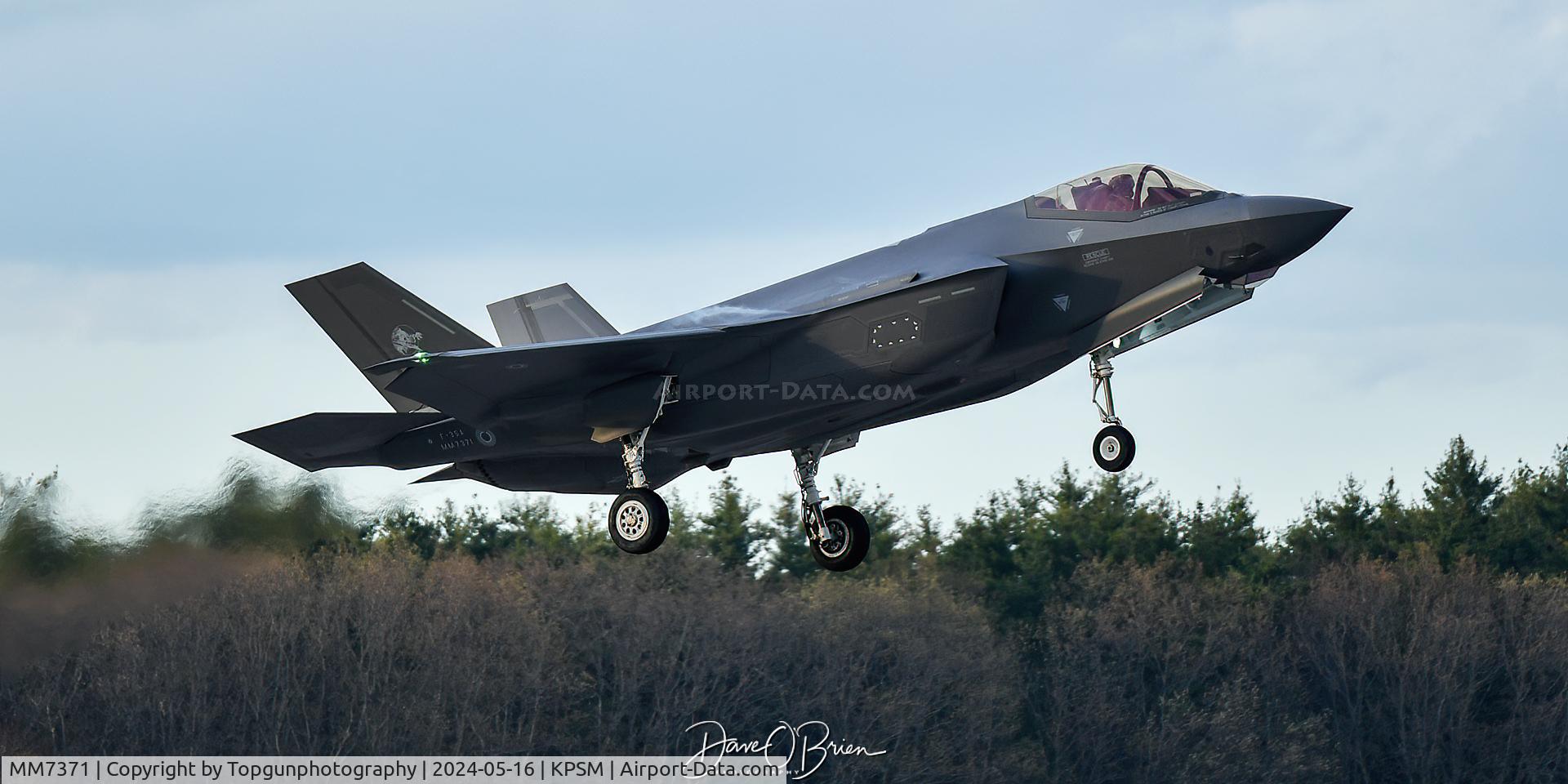 MM7371, 2023 Lockheed Martin F-35A C/N AL-21, First group of Italian F-35's arrive
