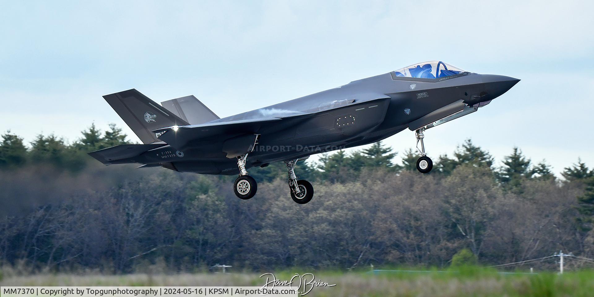 MM7370, 2022 Lockheed Martin F-35A C/N AL-20, IAM5104, final 35 from the first group