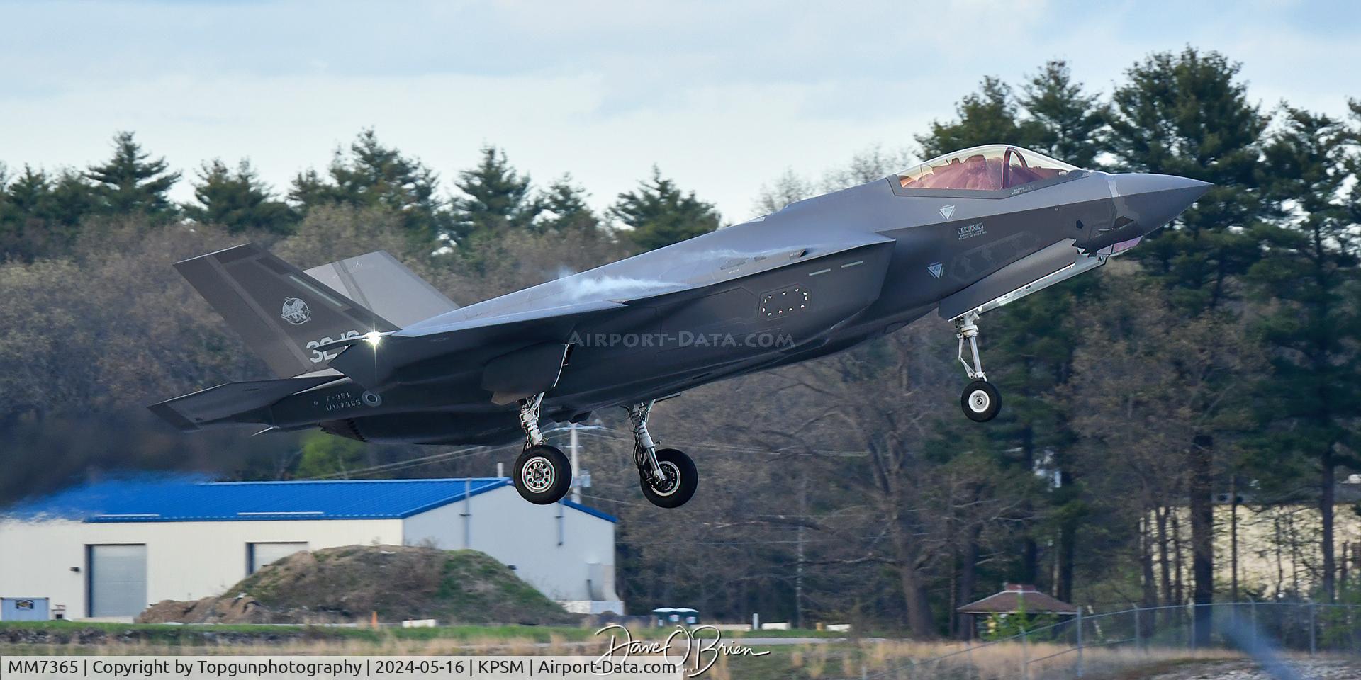 MM7365, 2021 Lockheed Martin F-35A C/N AL-15, IAM2603, 1st fighter of 2nd group