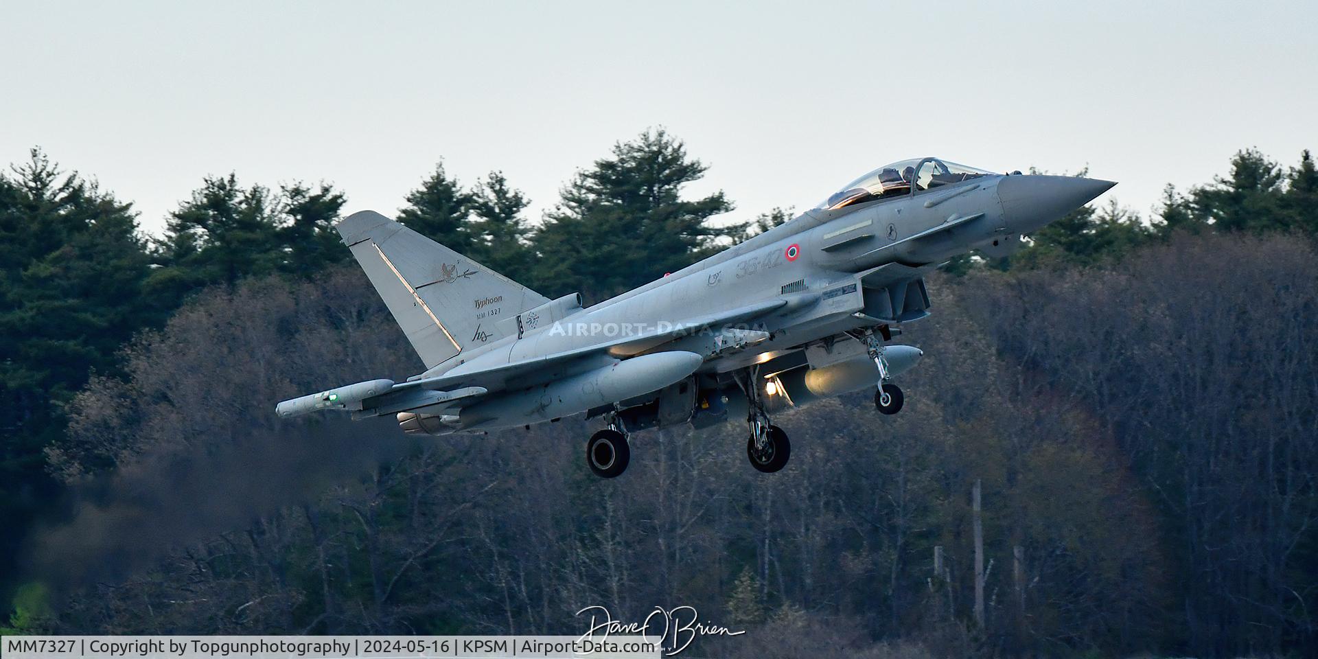 MM7327, Eurofighter Typhonn F2000A C/N IS059, IAM3601, first Typhoon of 3rd unit
