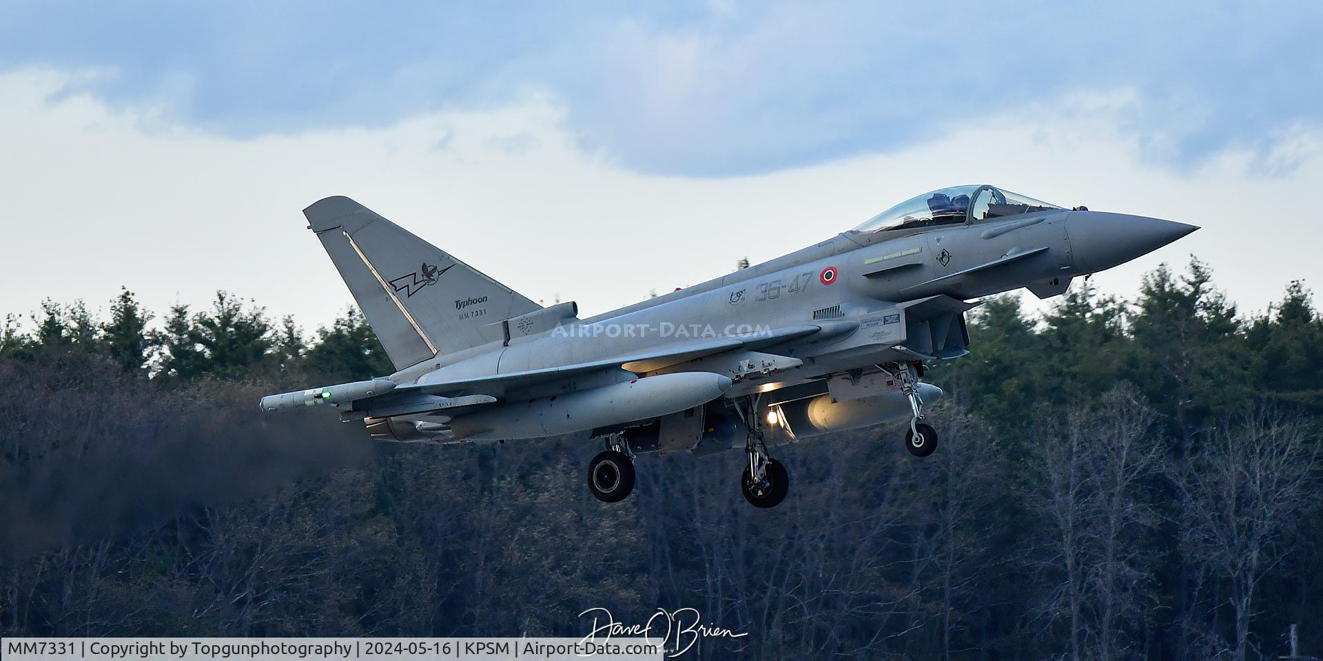 MM7331, Eurofighter F-2000A Typhoon C/N ISO63, IAM3602