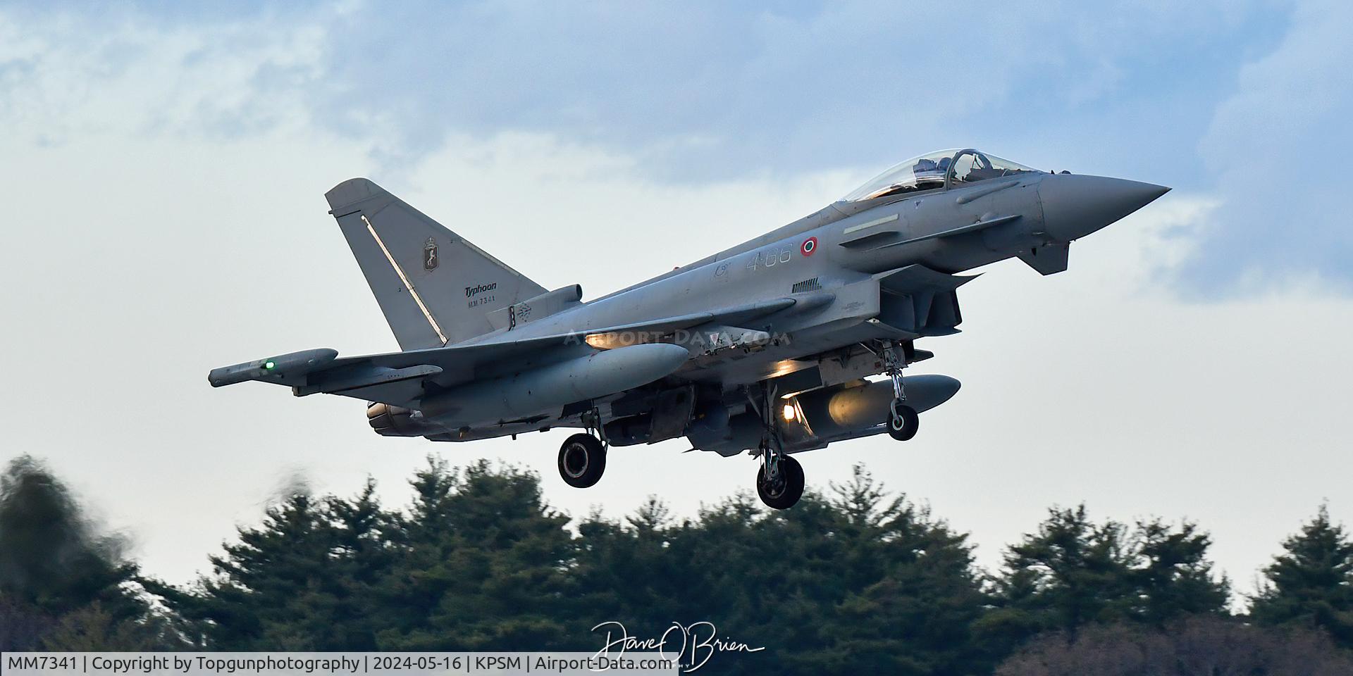 MM7341, Eurofighter F-2000A Typhoon C/N IS067, Final fighter over the numbers