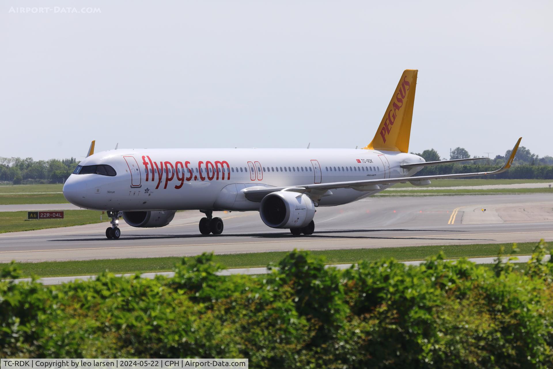 TC-RDK, 2023 Airbus A321-251 NX C/N 11281, Copenhagen 22.5.2024