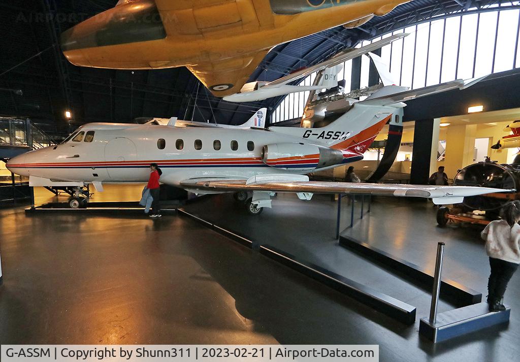 G-ASSM, 1965 Hawker Siddeley HS.125 Series 1 C/N 25010, Preserved in London Science Museum