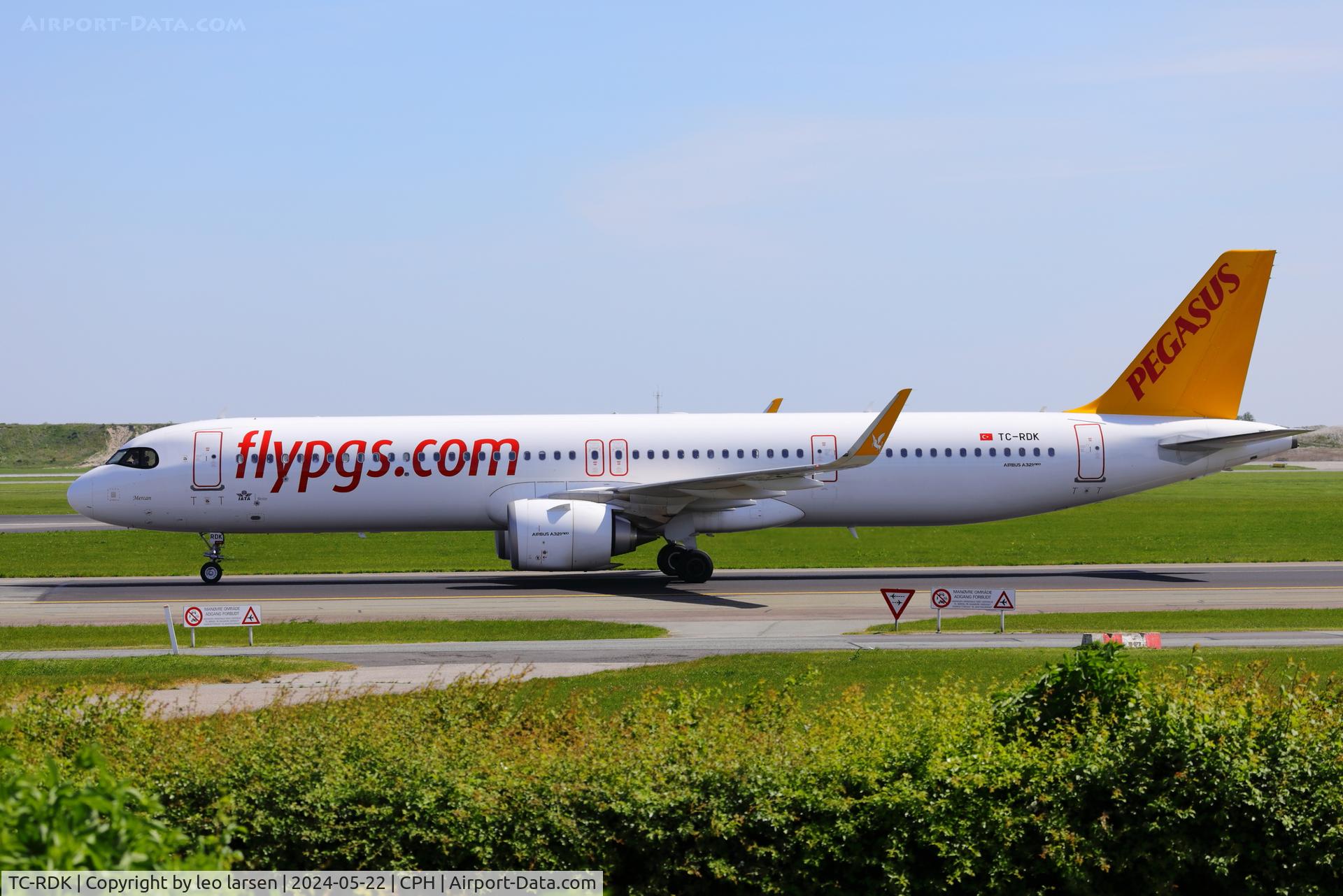 TC-RDK, 2023 Airbus A321-251 NX C/N 11281, Copenhagen 22.5.2024